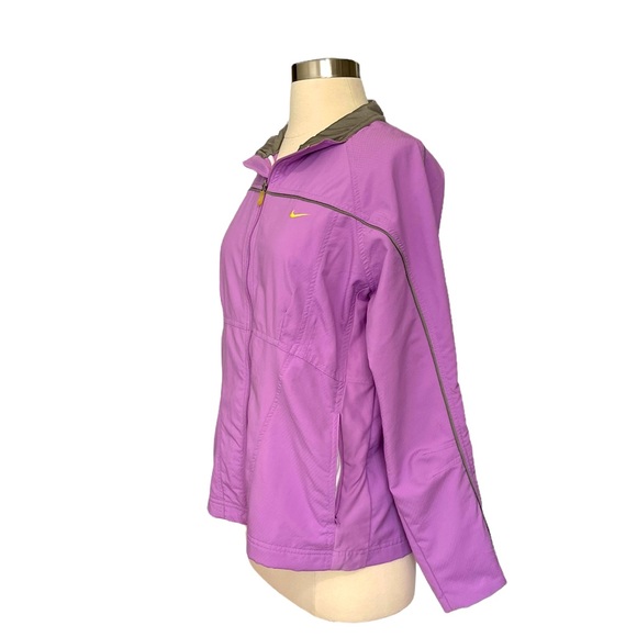 Nike Sphere Dry Women’s Large Zip Up Jacket Purple in Color - Picture 6 of 8